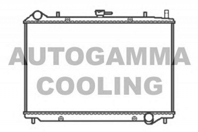 AUTOGAMMA 103515 -  Радиатор, охлаждение двигателя