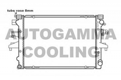 AUTOGAMMA 103545 -  Радиатор, охлаждение двигателя