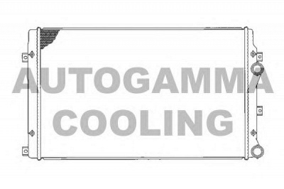AUTOGAMMA 103565 -  Радиатор, охлаждение двигателя