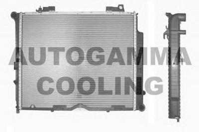 AUTOGAMMA 104317 -  Радиатор, охлаждение двигателя