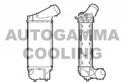 AUTOGAMMA 104490 -  Интеркулер