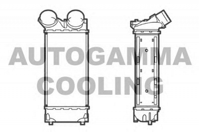AUTOGAMMA 104491 -  Интеркулер
