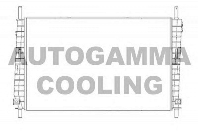 AUTOGAMMA 104508 -  Радиатор, охлаждение двигателя