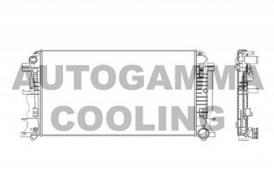 AUTOGAMMA 104534 -  Радиатор, охлаждение двигателя
