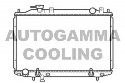 AUTOGAMMA 104621 -  Радиатор, охлаждение двигателя