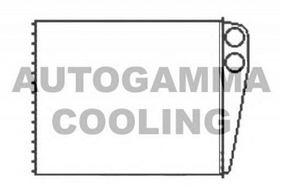 AUTOGAMMA 104880 -  Теплообменник, отопление салона
