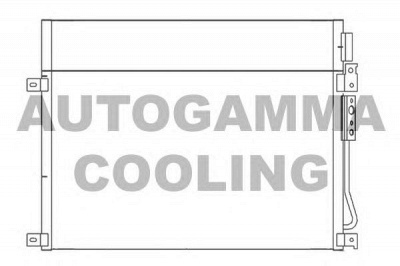 AUTOGAMMA 104906 -  Конденсатор, кондиционер