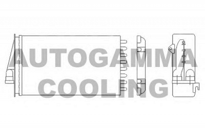 AUTOGAMMA 104936 -  Теплообменник, отопление салона