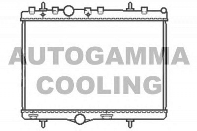 AUTOGAMMA 105040 -  Радиатор, охлаждение двигателя