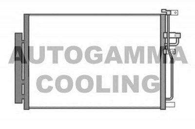 AUTOGAMMA 105070 -  Конденсатор, кондиционер