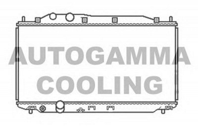 AUTOGAMMA 105107 -  Радиатор, охлаждение двигателя