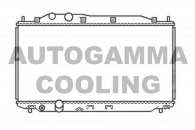 AUTOGAMMA 105108 -  Радиатор, охлаждение двигателя