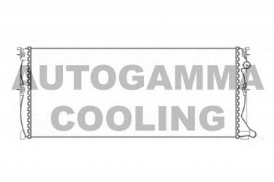 AUTOGAMMA 105133 -  Радиатор, охлаждение двигателя