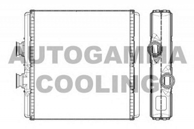 AUTOGAMMA 105233 -  Теплообменник, отопление салона
