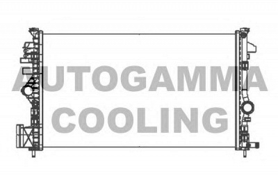 AUTOGAMMA 105318 -  Радиатор, охлаждение двигателя