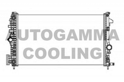 AUTOGAMMA 105319 -  Радиатор, охлаждение двигателя