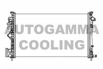 AUTOGAMMA 105320 -  Радиатор, охлаждение двигателя