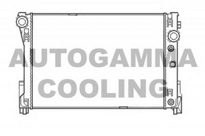 AUTOGAMMA 105415 -  Радиатор, охлаждение двигателя