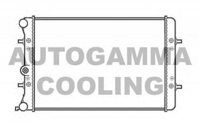 AUTOGAMMA 105431 -  Радиатор, охлаждение двигателя