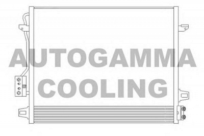 AUTOGAMMA 105455 -  Конденсатор, кондиционер