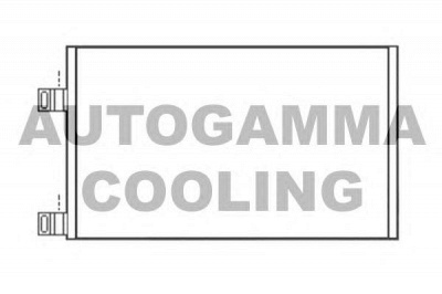 AUTOGAMMA 105479 -  Конденсатор, кондиционер