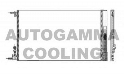 AUTOGAMMA 105507 -  Конденсатор, кондиционер