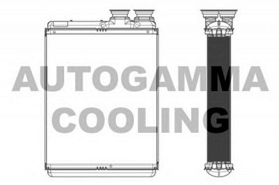 AUTOGAMMA 105515 -  Теплообменник, отопление салона
