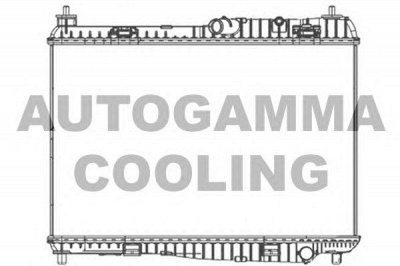 AUTOGAMMA 105522 -  Радиатор, охлаждение двигателя