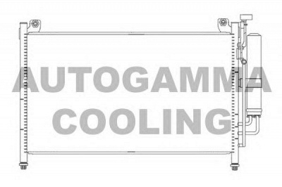 AUTOGAMMA 105546 -  Конденсатор, кондиционер