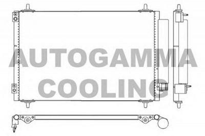 AUTOGAMMA 105577 -  Конденсатор, кондиционер