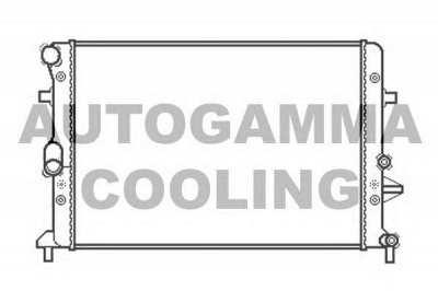 AUTOGAMMA 105583 -  Радиатор, охлаждение двигателя