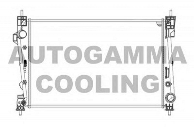 AUTOGAMMA 105602 -  Радиатор, охлаждение двигателя