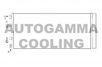 AUTOGAMMA 105714 -  Конденсатор, кондиционер