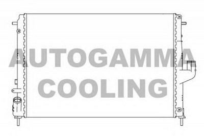 AUTOGAMMA 105782 -  Радиатор, охлаждение двигателя
