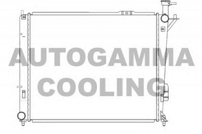 AUTOGAMMA 105840 -  Радиатор, охлаждение двигателя