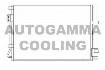 AUTOGAMMA 105860 -  Конденсатор, кондиционер