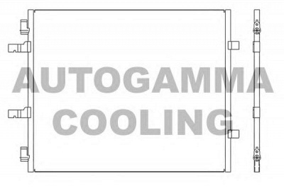 AUTOGAMMA 105870 -  Конденсатор, кондиционер