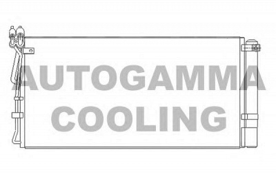 AUTOGAMMA 105883 -  Конденсатор, кондиционер