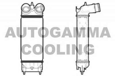 AUTOGAMMA 105888 -  Интеркулер