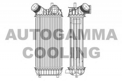 AUTOGAMMA 105911 -  Интеркулер