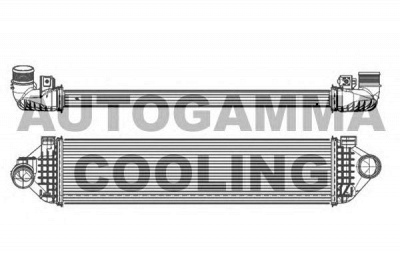 AUTOGAMMA 105913 -  Интеркулер