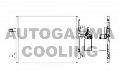 AUTOGAMMA 105958 -  Конденсатор, кондиционер