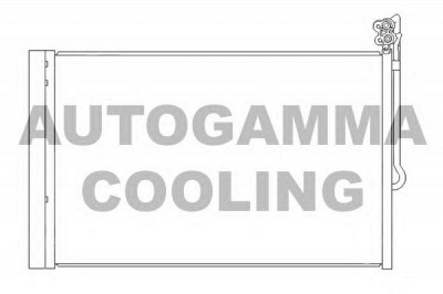 AUTOGAMMA 105975 -  Конденсатор, кондиционер