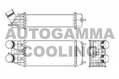 AUTOGAMMA 105995 -  Интеркулер