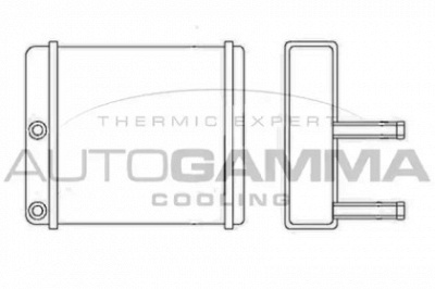 AUTOGAMMA 107001 -  Теплообменник, отопление салона