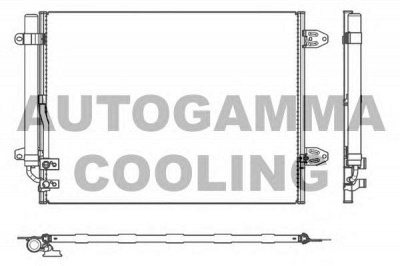 AUTOGAMMA 107031 -  Конденсатор, кондиционер