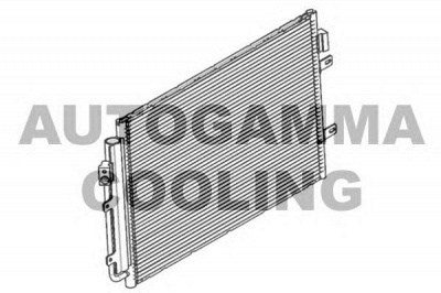 AUTOGAMMA 107095 -  Конденсатор, кондиционер