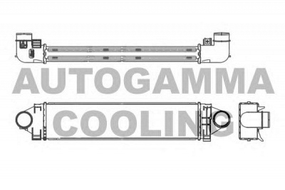 AUTOGAMMA 107105 -  Интеркулер