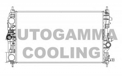 AUTOGAMMA 107138 -  Радиатор, охлаждение двигателя