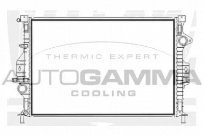 AUTOGAMMA 107215 -  Радиатор, охлаждение двигателя